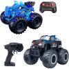 imageThreeking 1 pc Waterproofing 116 Pickup RC Car Truck and 1 pc 118 Dinosaur RC Car Trucks Toys for Kids Boys Girls Ages 6