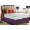 imageUtopia Bedding King Bed Skirt  Soft Quadruple Pleated Ruffle  Easy Fit with 16 Inch Tailored Drop  Hotel Quality Shrinkage and Fade Resistant King BlackPurple