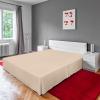 imageUtopia Bedding King Bed Skirt  Soft Quadruple Pleated Ruffle  Easy Fit with 16 Inch Tailored Drop  Hotel Quality Shrinkage and Fade Resistant King BlackBeige