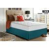 imageUtopia Bedding King Bed Skirt  Soft Quadruple Pleated Ruffle  Easy Fit with 16 Inch Tailored Drop  Hotel Quality Shrinkage and Fade Resistant King BlackTeal