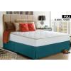imageUtopia Bedding King Bed Skirt  Soft Quadruple Pleated Ruffle  Easy Fit with 16 Inch Tailored Drop  Hotel Quality Shrinkage and Fade Resistant King BlackTeal