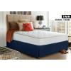 imageUtopia Bedding King Bed Skirt  Soft Quadruple Pleated Ruffle  Easy Fit with 16 Inch Tailored Drop  Hotel Quality Shrinkage and Fade Resistant King BlackNavy