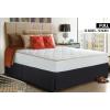 imageUtopia Bedding King Bed Skirt  Soft Quadruple Pleated Ruffle  Easy Fit with 16 Inch Tailored Drop  Hotel Quality Shrinkage and Fade Resistant King BlackBlack