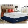 imageUtopia Bedding King Bed Skirt  Soft Quadruple Pleated Ruffle  Easy Fit with 16 Inch Tailored Drop  Hotel Quality Shrinkage and Fade Resistant King BlackNavy