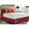 imageUtopia Bedding King Bed Skirt  Soft Quadruple Pleated Ruffle  Easy Fit with 16 Inch Tailored Drop  Hotel Quality Shrinkage and Fade Resistant King BlackBurgundy