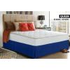 imageUtopia Bedding King Bed Skirt  Soft Quadruple Pleated Ruffle  Easy Fit with 16 Inch Tailored Drop  Hotel Quality Shrinkage and Fade Resistant King BlackRoyal Blue