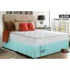 imageUtopia Bedding King Bed Skirt  Soft Quadruple Pleated Ruffle  Easy Fit with 16 Inch Tailored Drop  Hotel Quality Shrinkage and Fade Resistant King BlackSpa Blue