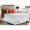 imageUtopia Bedding King Bed Skirt  Soft Quadruple Pleated Ruffle  Easy Fit with 16 Inch Tailored Drop  Hotel Quality Shrinkage and Fade Resistant King BlackWhite