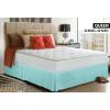 imageUtopia Bedding King Bed Skirt  Soft Quadruple Pleated Ruffle  Easy Fit with 16 Inch Tailored Drop  Hotel Quality Shrinkage and Fade Resistant King BlackSpa Blue