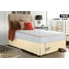 imageUtopia Bedding King Bed Skirt  Soft Quadruple Pleated Ruffle  Easy Fit with 16 Inch Tailored Drop  Hotel Quality Shrinkage and Fade Resistant King BlackBeige
