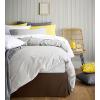 imageUtopia Bedding King Bed Skirt  Soft Quadruple Pleated Ruffle  Easy Fit with 16 Inch Tailored Drop  Hotel Quality Shrinkage and Fade Resistant King BlackBrown