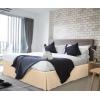 imageUtopia Bedding King Bed Skirt  Soft Quadruple Pleated Ruffle  Easy Fit with 16 Inch Tailored Drop  Hotel Quality Shrinkage and Fade Resistant King BlackBeige