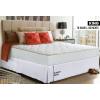 imageUtopia Bedding King Bed Skirt  Soft Quadruple Pleated Ruffle  Easy Fit with 16 Inch Tailored Drop  Hotel Quality Shrinkage and Fade Resistant King BlackWhite