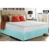 imageUtopia Bedding King Bed Skirt  Soft Quadruple Pleated Ruffle  Easy Fit with 16 Inch Tailored Drop  Hotel Quality Shrinkage and Fade Resistant King BlackSpa Blue