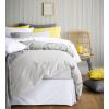 imageUtopia Bedding King Bed Skirt  Soft Quadruple Pleated Ruffle  Easy Fit with 16 Inch Tailored Drop  Hotel Quality Shrinkage and Fade Resistant King BlackWhite