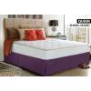 imageUtopia Bedding King Bed Skirt  Soft Quadruple Pleated Ruffle  Easy Fit with 16 Inch Tailored Drop  Hotel Quality Shrinkage and Fade Resistant King BlackPurple