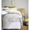 imageUtopia Bedding King Bed Skirt  Soft Quadruple Pleated Ruffle  Easy Fit with 16 Inch Tailored Drop  Hotel Quality Shrinkage and Fade Resistant King BlackWhite