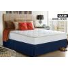 imageUtopia Bedding King Bed Skirt  Soft Quadruple Pleated Ruffle  Easy Fit with 16 Inch Tailored Drop  Hotel Quality Shrinkage and Fade Resistant King BlackNavy