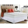 imageUtopia Bedding King Bed Skirt  Soft Quadruple Pleated Ruffle  Easy Fit with 16 Inch Tailored Drop  Hotel Quality Shrinkage and Fade Resistant King BlackWhite