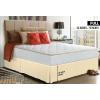 imageUtopia Bedding King Bed Skirt  Soft Quadruple Pleated Ruffle  Easy Fit with 16 Inch Tailored Drop  Hotel Quality Shrinkage and Fade Resistant King BlackBeige