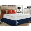 imageUtopia Bedding King Bed Skirt  Soft Quadruple Pleated Ruffle  Easy Fit with 16 Inch Tailored Drop  Hotel Quality Shrinkage and Fade Resistant King BlackNavy
