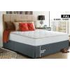 imageUtopia Bedding King Bed Skirt  Soft Quadruple Pleated Ruffle  Easy Fit with 16 Inch Tailored Drop  Hotel Quality Shrinkage and Fade Resistant King BlackGrey