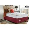 imageUtopia Bedding King Bed Skirt  Soft Quadruple Pleated Ruffle  Easy Fit with 16 Inch Tailored Drop  Hotel Quality Shrinkage and Fade Resistant King BlackBurgundy