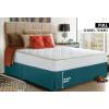 imageUtopia Bedding King Bed Skirt  Soft Quadruple Pleated Ruffle  Easy Fit with 16 Inch Tailored Drop  Hotel Quality Shrinkage and Fade Resistant King BlackTeal