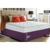 imageUtopia Bedding King Bed Skirt  Soft Quadruple Pleated Ruffle  Easy Fit with 16 Inch Tailored Drop  Hotel Quality Shrinkage and Fade Resistant King BlackPurple