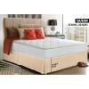imageUtopia Bedding King Bed Skirt  Soft Quadruple Pleated Ruffle  Easy Fit with 16 Inch Tailored Drop  Hotel Quality Shrinkage and Fade Resistant King BlackBeige