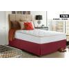 imageUtopia Bedding King Bed Skirt  Soft Quadruple Pleated Ruffle  Easy Fit with 16 Inch Tailored Drop  Hotel Quality Shrinkage and Fade Resistant King BlackBurgundy