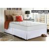 imageUtopia Bedding King Bed Skirt  Soft Quadruple Pleated Ruffle  Easy Fit with 16 Inch Tailored Drop  Hotel Quality Shrinkage and Fade Resistant King BlackWhite