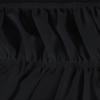imageUtopia Bedding Queen Elastic Bed Ruffle  Easy Wrap Around Ruffle  Microfiber Bed Skirt with Adjustable Elastic Belt 16 Inch Tailored Drop  Hotel Quality Bedskirt Fade Resistant Queen GreyBlack