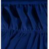 imageUtopia Bedding Queen Elastic Bed Ruffle  Easy Wrap Around Ruffle  Microfiber Bed Skirt with Adjustable Elastic Belt 16 Inch Tailored Drop  Hotel Quality Bedskirt Fade Resistant Queen GreyRoyal Blue
