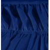 imageUtopia Bedding Queen Elastic Bed Ruffle  Easy Wrap Around Ruffle  Microfiber Bed Skirt with Adjustable Elastic Belt 16 Inch Tailored Drop  Hotel Quality Bedskirt Fade Resistant Queen GreyRoyal Blue