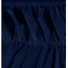 imageUtopia Bedding Queen Elastic Bed Ruffle  Easy Wrap Around Ruffle  Microfiber Bed Skirt with Adjustable Elastic Belt 16 Inch Tailored Drop  Hotel Quality Bedskirt Fade Resistant Queen GreyNavy