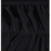 imageUtopia Bedding Queen Elastic Bed Ruffle  Easy Wrap Around Ruffle  Microfiber Bed Skirt with Adjustable Elastic Belt 16 Inch Tailored Drop  Hotel Quality Bedskirt Fade Resistant Queen GreyBlack