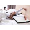 imageUtopia Bedding Bed Pillows for Sleeping Queen Size White Set of 2 Cooling Hotel Quality Gusseted Pillow for Back Stomach or Side SleepersBlack