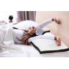 imageUtopia Bedding Bed Pillows for Sleeping Queen Size White Set of 2 Cooling Hotel Quality Gusseted Pillow for Back Stomach or Side SleepersBlack