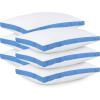 imageUtopia Bedding Bed Pillows for Sleeping Queen Size White Set of 2 Cooling Hotel Quality Gusseted Pillow for Back Stomach or Side SleepersBlue