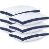 imageUtopia Bedding Bed Pillows for Sleeping Queen Size White Set of 2 Cooling Hotel Quality Gusseted Pillow for Back Stomach or Side SleepersNavy