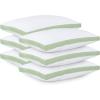 imageUtopia Bedding Bed Pillows for Sleeping Queen Size White Set of 2 Cooling Hotel Quality Gusseted Pillow for Back Stomach or Side SleepersSage Green