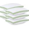 imageUtopia Bedding Bed Pillows for Sleeping Queen Size White Set of 2 Cooling Hotel Quality Gusseted Pillow for Back Stomach or Side SleepersSage Green