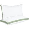 imageUtopia Bedding Bed Pillows for Sleeping Queen Size White Set of 2 Cooling Hotel Quality Gusseted Pillow for Back Stomach or Side SleepersSage Green