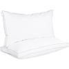 imageUtopia Bedding Bed Pillows for Sleeping Queen Size White Set of 2 Cooling Hotel Quality Gusseted Pillow for Back Stomach or Side SleepersWhite