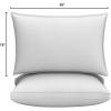 imageUtopia Bedding Bed Pillows for Sleeping Queen Size White Set of 2 Cooling Hotel Quality Gusseted Pillow for Back Stomach or Side SleepersWhite