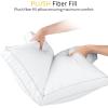 imageUtopia Bedding Bed Pillows for Sleeping Queen Size White Set of 2 Cooling Hotel Quality Gusseted Pillow for Back Stomach or Side SleepersWhite