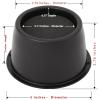 imageUtopia Bedding Bed Risers 3 Inch  8 Pack  Round Furniture Risers with Top AntiSlip Foam with Metal Plate ampamp Bottom Rubber Pads  Bed Risers Heavy Duty for Sofa Couch ampamp Chair Lifts BlackBlack