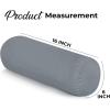 imageUtopia Bedding Bolster Pillows Insert Pack of 2 White  6 x 16 Inches Bed and Couch Pillows  Indoor Decorative PillowsGrey