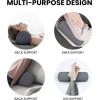 imageUtopia Bedding Bolster Pillows Insert Pack of 2 White  6 x 16 Inches Bed and Couch Pillows  Indoor Decorative PillowsGrey